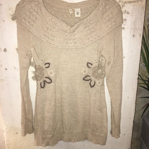Anthropologie Moth Brand Wool Tunic